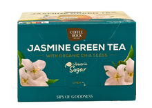 Load image into Gallery viewer, Jasmine Green Tea with Organic Chia Seeds