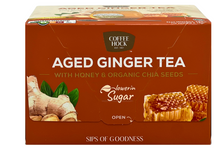 Load image into Gallery viewer, Aged Ginger Tea with Honey & Organic Chia Seeds