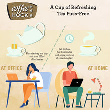 Load image into Gallery viewer, 100% Natural Ginger Teabag With Brown Raw Sugar