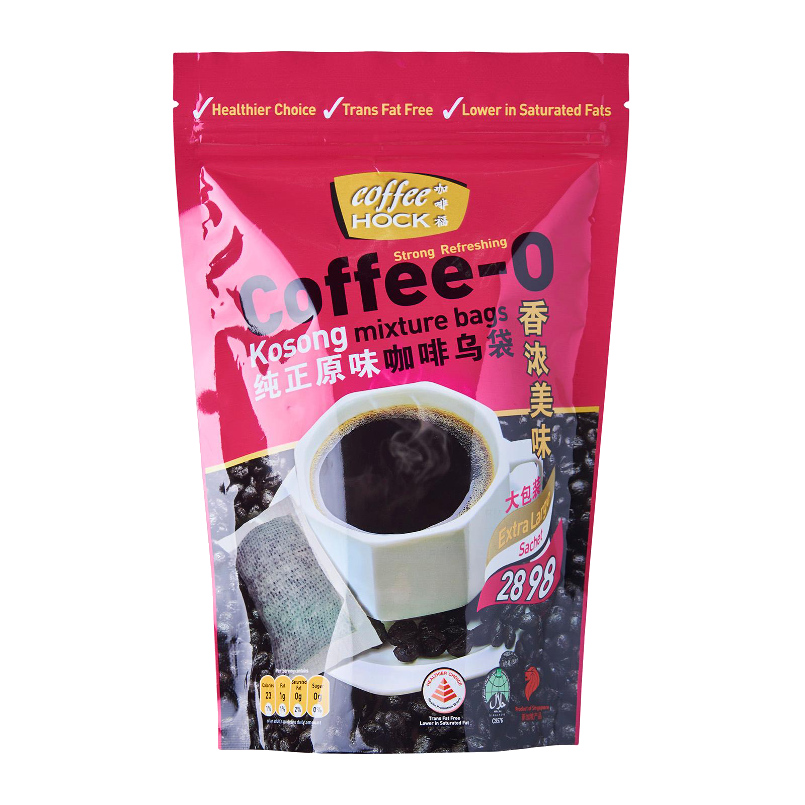 Coffee-O Kosong Mixture Bags (8 sachets x 10g) – Coffee Hock Singapore