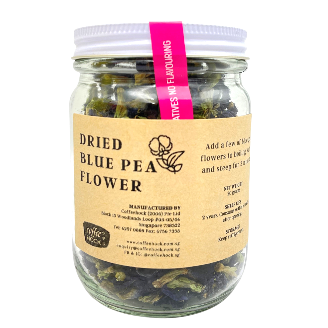 Dried Blue Pea Flower Coffee Hock Singapore