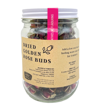Load image into Gallery viewer, Dried Golden Rose Buds