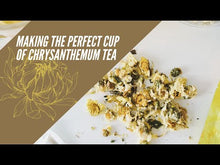 Load and play video in Gallery viewer, 100% Natural Chrysanthemum Teabag With Brown Raw Sugar