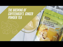 Load and play video in Gallery viewer, 100% Natural Ginger Teabag With Brown Raw Sugar