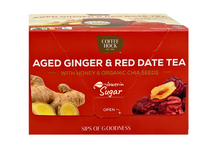 Load image into Gallery viewer, Aged Ginger &amp; Red Date with Honey &amp; Organic Chia Seeds
