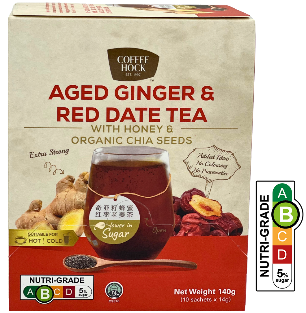 Aged Ginger & Red Date with Honey & Organic Chia Seeds
