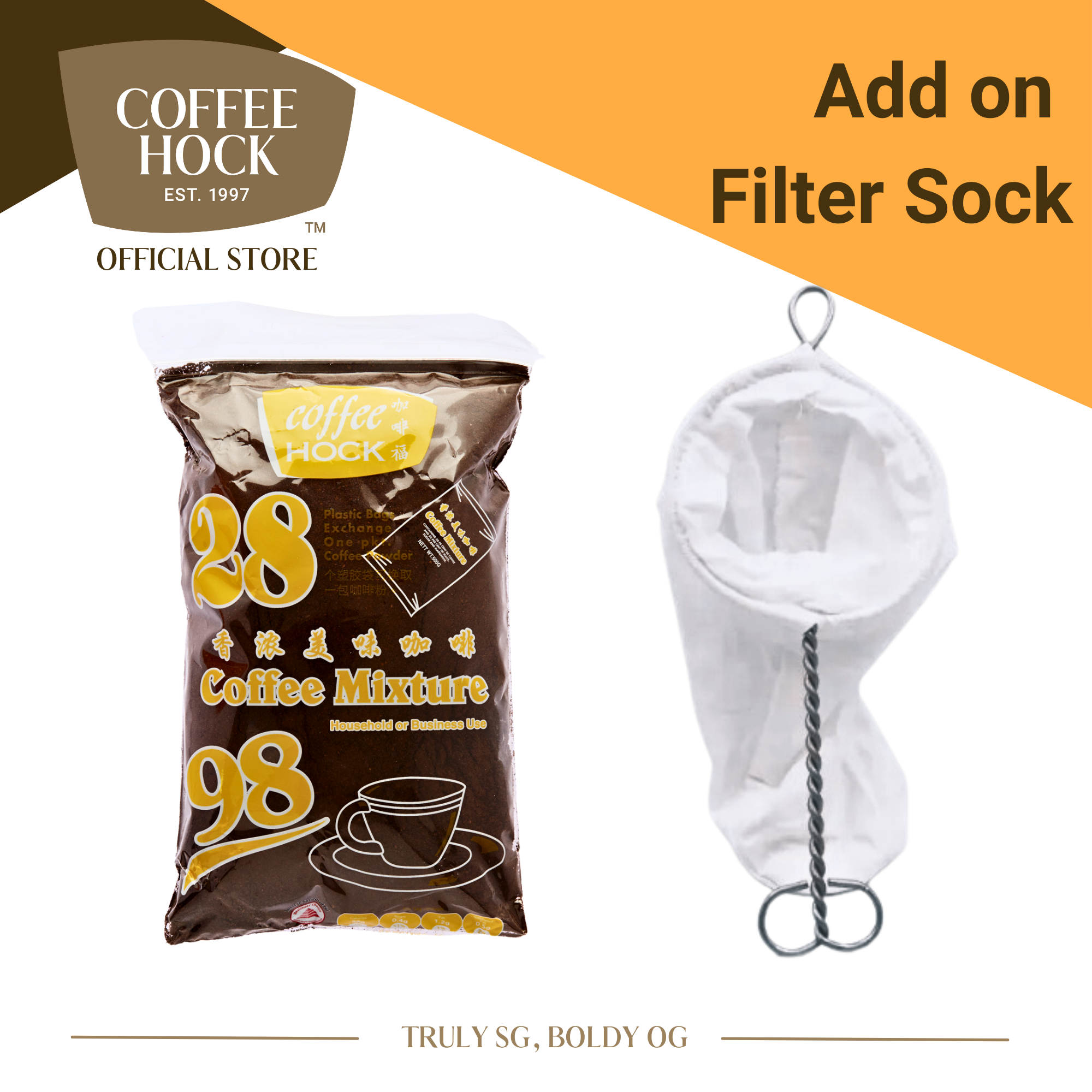 2898 Coffee Mixture 450g – Coffee Hock Singapore