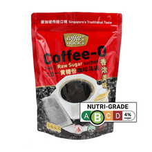 Load image into Gallery viewer, 2-In-1 Coffee-O Coffee Bags With Brown Raw Sugar (20 sachets x 18g)
