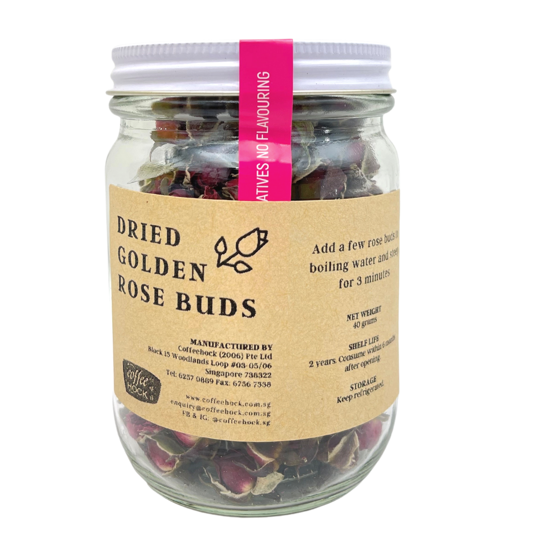 Dried Golden Rose Buds