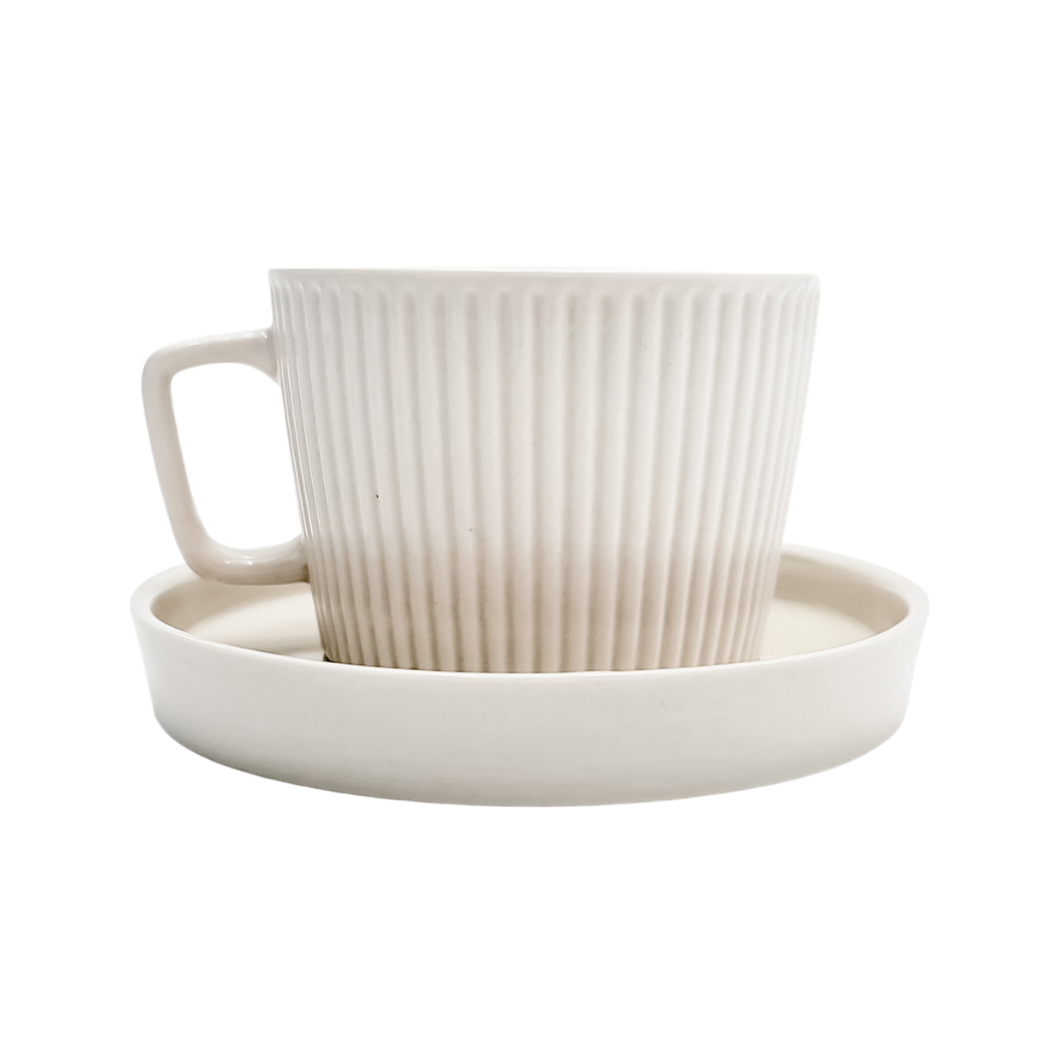European Ceramic Cup & Saucer Set