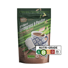 Load image into Gallery viewer, 100% Natural Lemongrass And Pandan Teabag With Brown Raw Sugar
