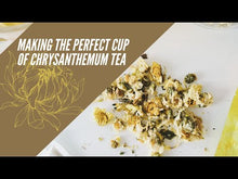 Load and play video in Gallery viewer, 100% Natural Chrysanthemum Teabag With Brown Raw Sugar

